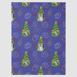 Papel De Seda Penguin Christmas