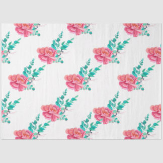 Papel De Seda Peonies Series Design 10