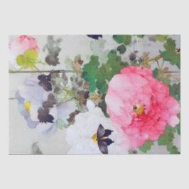 Papel De Seda Peony e Borboleta (detalhes), Watanabe Seitei