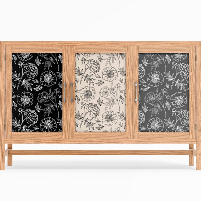 Papel De Seda Peony Elegance com plano de fundo editável (Criador carregado)