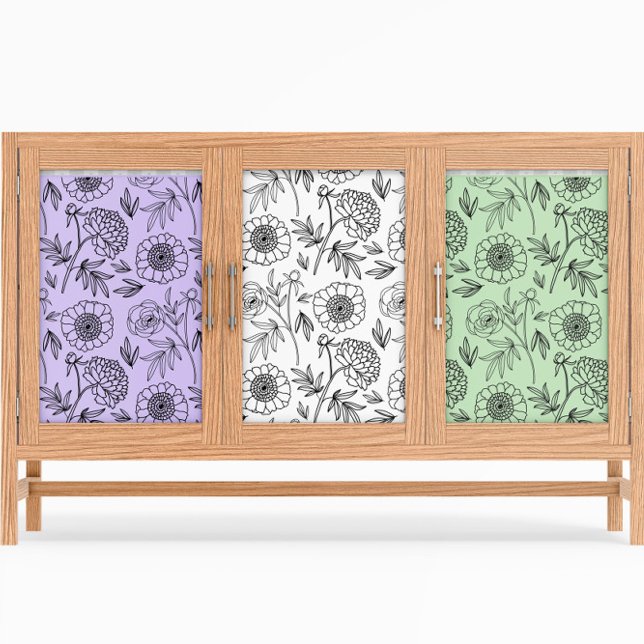 Papel De Seda Peony Elegance com plano de fundo editável (Criador carregado)