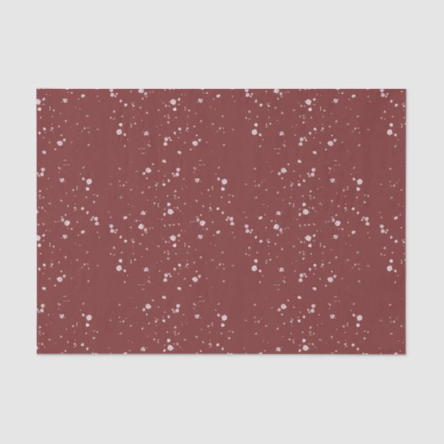 Papel De Seda Peppermint Snow (Frente )
