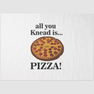 Papel De Seda Pepperoni Pizza Comida Engraçado