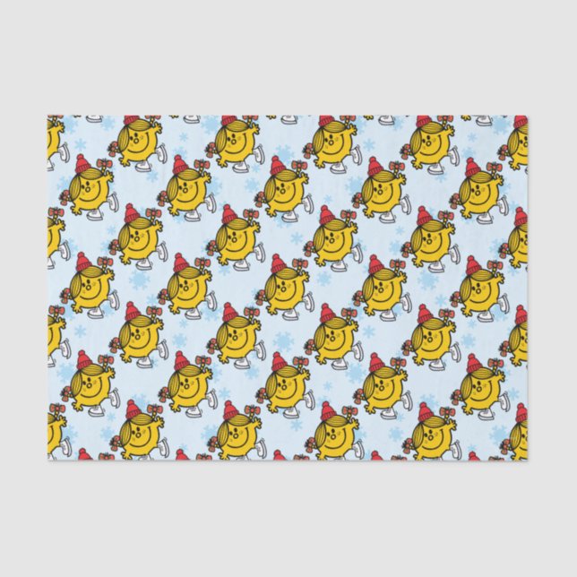 Papel De Seda Pequena Miss Sunshine Ice Sking (Frente )