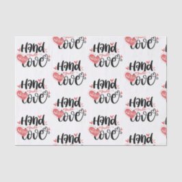 Papel De Seda Pequenas Empresas Entrega Manipulada Com Amor