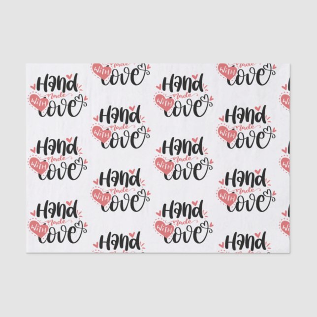 Papel De Seda Pequenas Empresas Entrega Manipulada Com Amor (Frente )