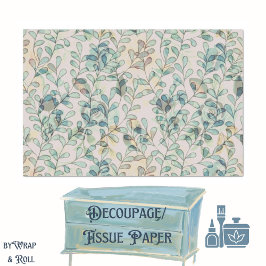 Papel De Seda Pequenas Folhas