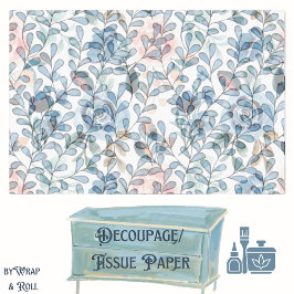 Papel De Seda Pequenas Folhas