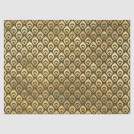 Papel De Seda Pequenas gotículas Douradas de Abstrato na página 