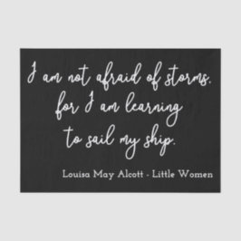 Papel De Seda Pequenas mulheres citando I - Estilo de Escrita Ma