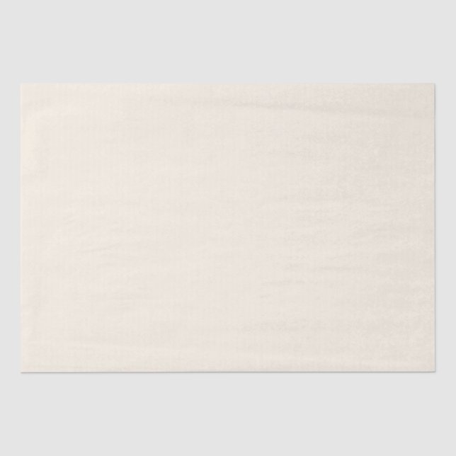 Papel De Seda Pequeno creme leve e puro presente elegante (Frente )