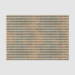 Papel De Seda Pequeno Padrão de Diamante Harlequin