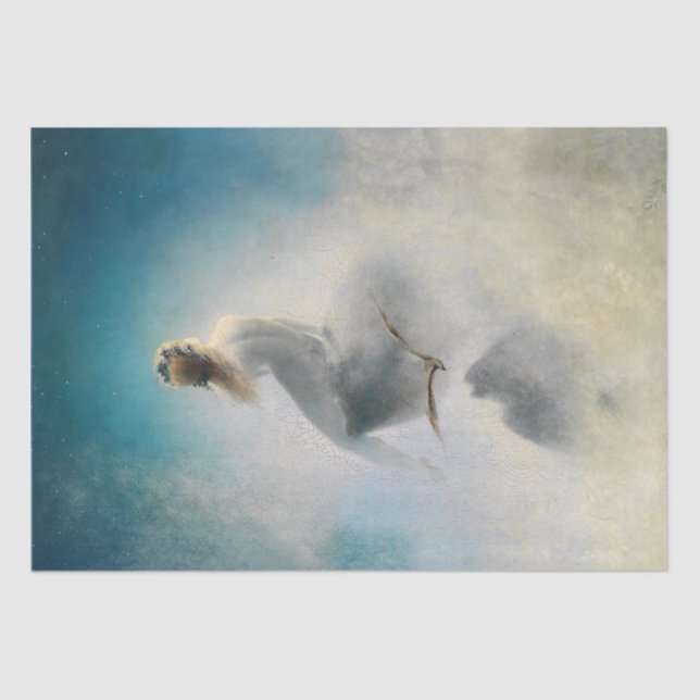 Papel De Seda Pergunta às Estrelas (1901) apresentada por Karl W (Frente )