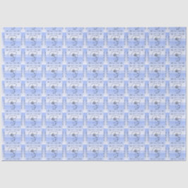 Papel de Seda Periwinkle de Beleza Fluida