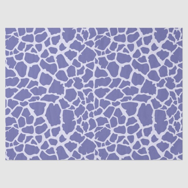 Papel De Seda Periwinkle Giraffe Impressão (Frente )