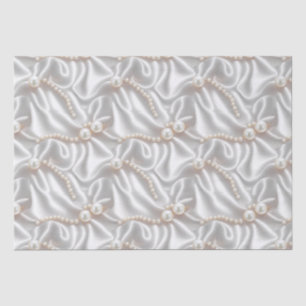 Papel De Seda Pérolas & Cetim