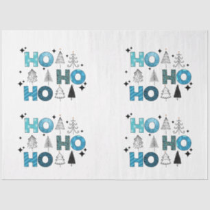Papel De Seda Personalização do Papai Noel
