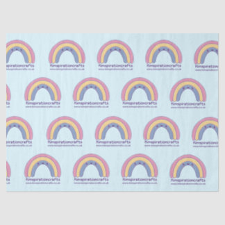 Papel de seda personalizado com o seu próprio logo