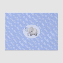 Papel De Seda Personalizado por todo o lado no berçário bonito