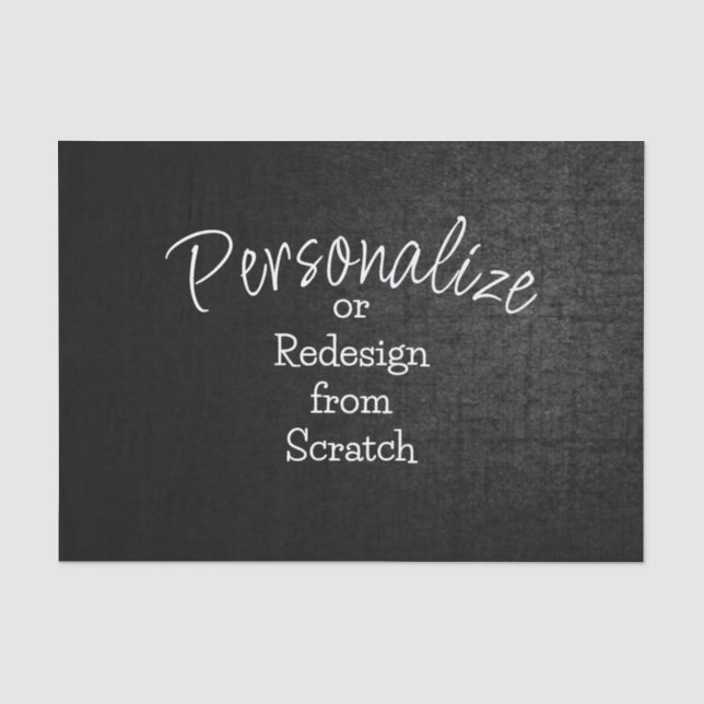 Papel De Seda Personalizar ou Criar do Arranque - (Frente )