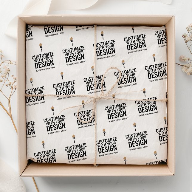 Papel De Seda Personalized Company Small Business Custom (Criador carregado)