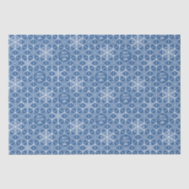 Papel De Seda Personalized Snowflake star Holiday wrapping paper