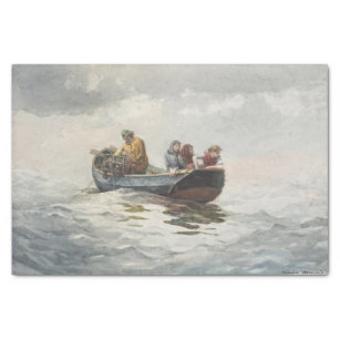 Papel De Seda Pesca do caranguejo (por Winslow Homer)