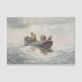 Papel De Seda Pesca do caranguejo (por Winslow Homer)