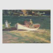 Pescador em Cabo Elizabeth (Maine, EUA)