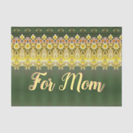 Papel De Seda Pêssego doce e amarelo-manteiga