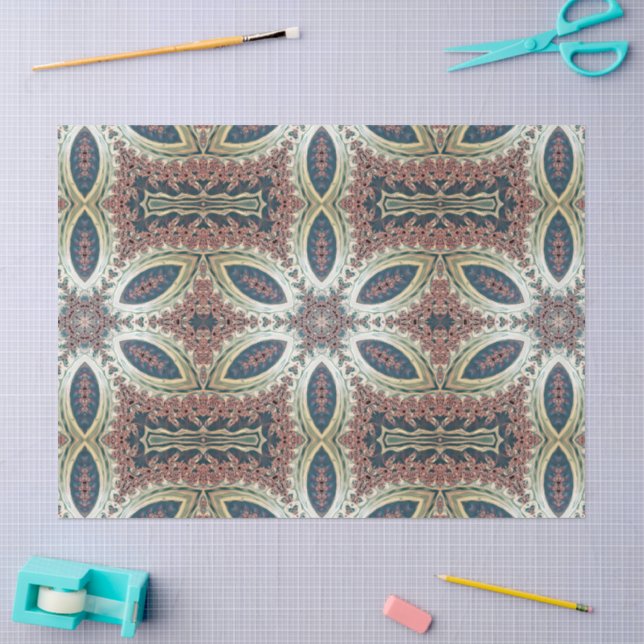 Papel De Seda Pétalas Celestiais do Infinito (Arte )
