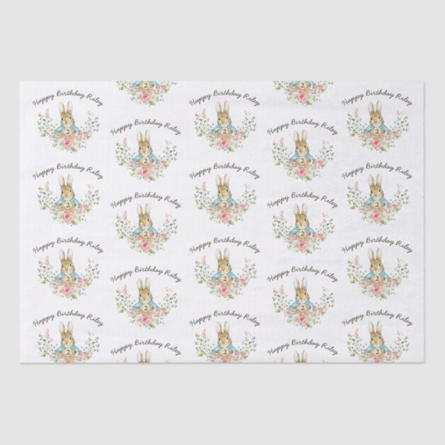 Papel De Seda Peter, o Coelho (Frente )