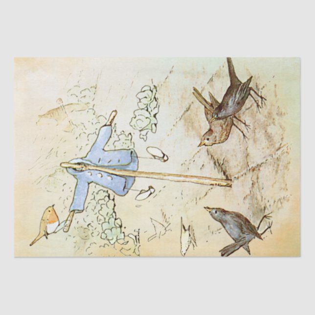 Papel De Seda Peter Rabbit 5 - Tecido (Frente )