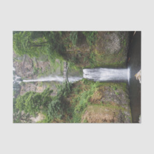Papel De Seda Photo do Oregon Multnomah Falls