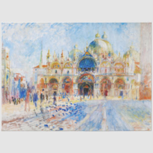 Papel De Seda Piazza San Marco, Renoir