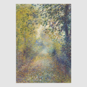 Papel De Seda Pierre-Auguste Renoir - Na Floresta