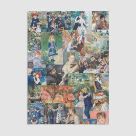 Papel De Seda Pierre-Auguste Renoir - Obras-primas