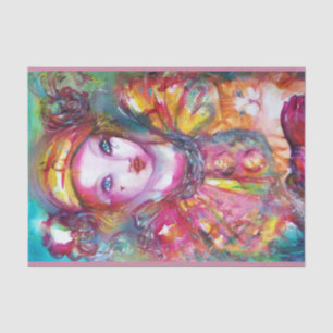 Papel De Seda PIERROTA COM CAT / Mardi Gras Mascarada