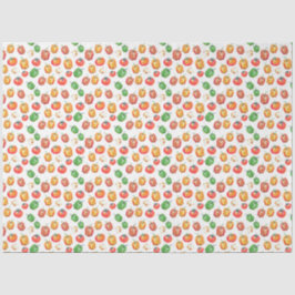 Papel De Seda Pimentões Tomate Cebola Desenho à Mão Comida