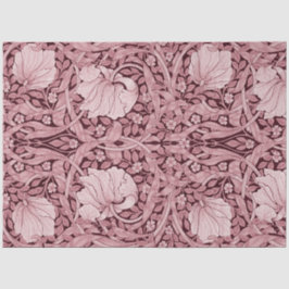 Papel De Seda Pimpernel Maroon, William Morris