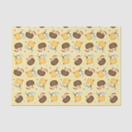 Papel De Seda Pina Colada Pineapple Coconut Pattern