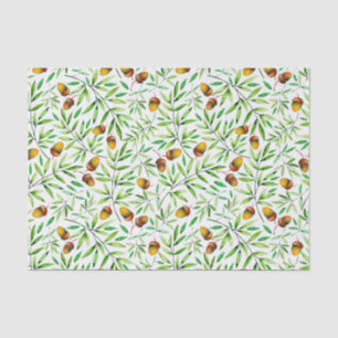 Papel De Seda Pine Cone Pattern