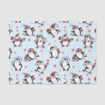 Pinguim Cute Pinguin Winter Season Standard