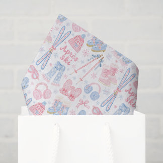 Papel De Seda Pink e Blue Apos Esqui