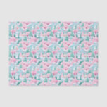Papel De Seda Pink e Blue Christmas Winter SnowHouse<br><div class="desc">PreppyPrint.com - Celebre o Natal em estilo! Transfira este design para os produtos de sua escolha também! Visite minha loja de designers,  PreppyPrint.com,  para coordenar itens.</div>