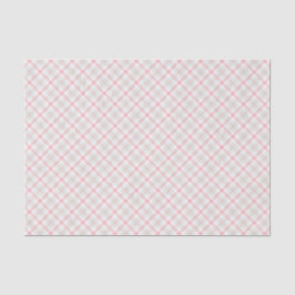 Papel De Seda Pink & green Christmas plaid