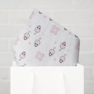 Papel De Seda Pink Mouse Seamless Pattern Design - Cute Decor