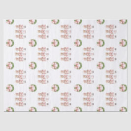 Papel De Seda Pink Nutcracker Natal