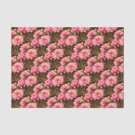Papel De Seda Pink Peony Flower