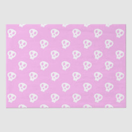 Papel De Seda Pink Skully